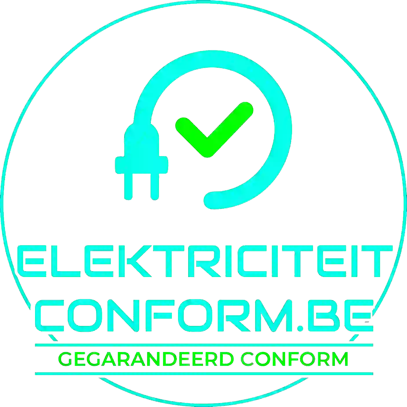 Officieel logo van ElektriciteitConform, de specialist voor het conform maken van afgekeurde elektriciteit in Vlaanderen